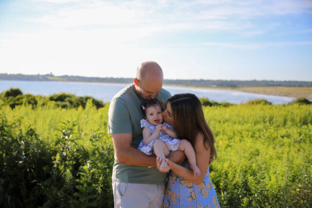 Newport, RI Summer Beach Family Portraits Session