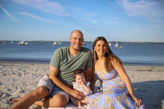 Newport, RI Summer Beach Family Portraits Session