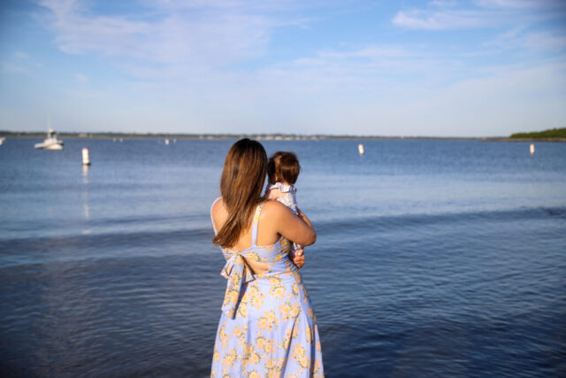Newport, RI Summer Beach Family Portraits Session